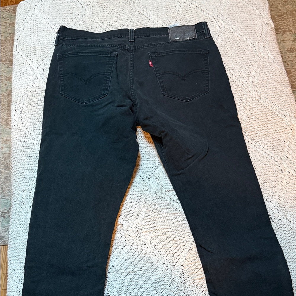 Levi's Men's Relaxed Black Jeans